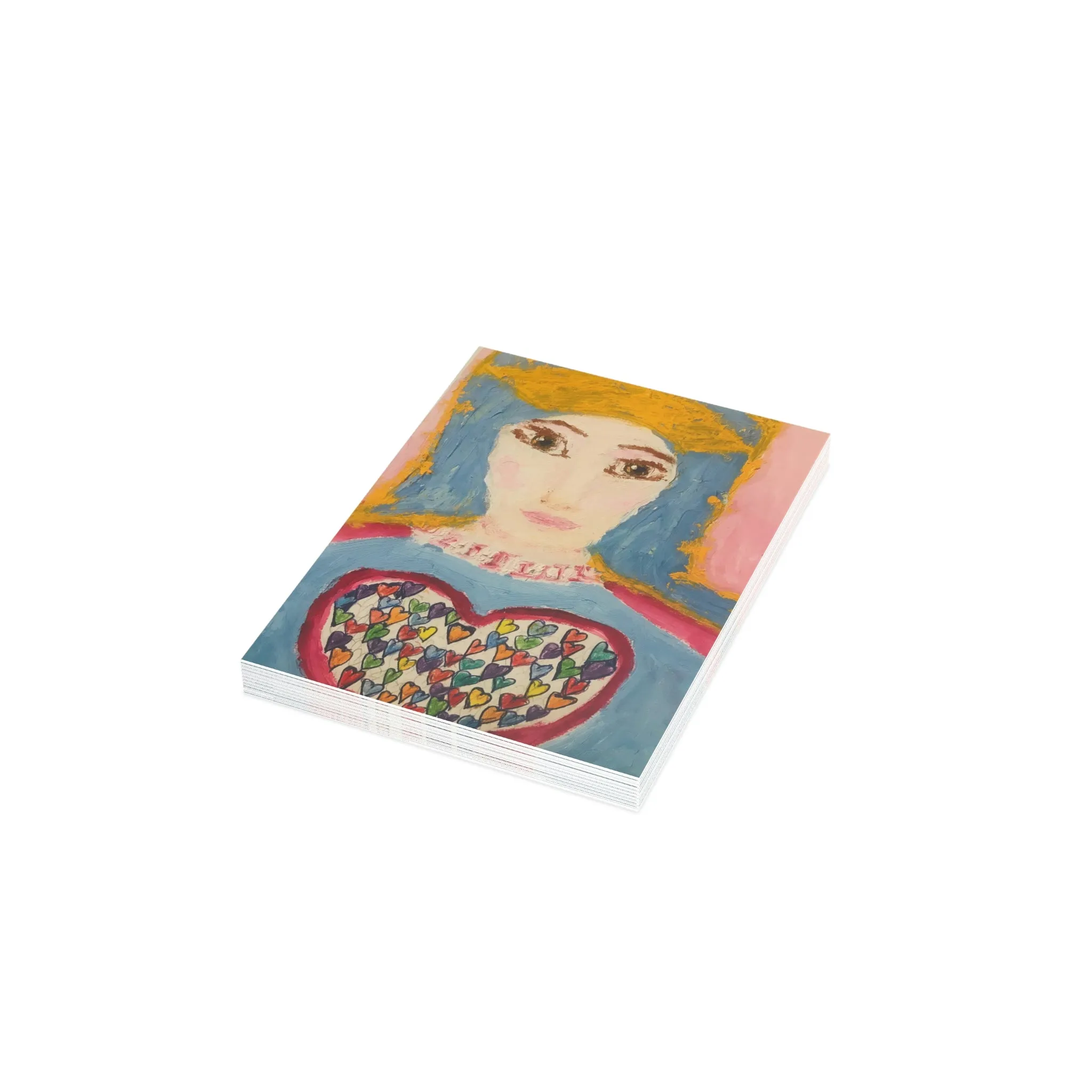 VIRGIN MARY SACRED HEART DAY CARDS (Greeting Card Bundles (10, 30, 50 pcs))