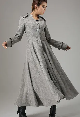 warm wool coat, dark blue coat, elegant coat, trench coat, wool coat, winter coat 1867