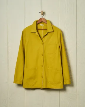 Women’s French Workman’s Jacket in Squash Herringbone