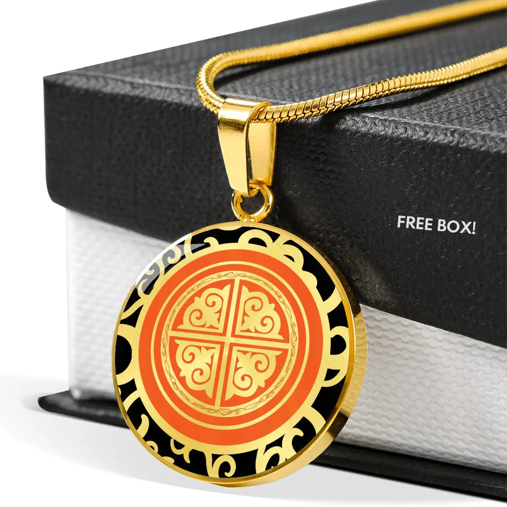 Xiaoyu PHOENIX Circle Necklace - 1P - 18k Gold Finish