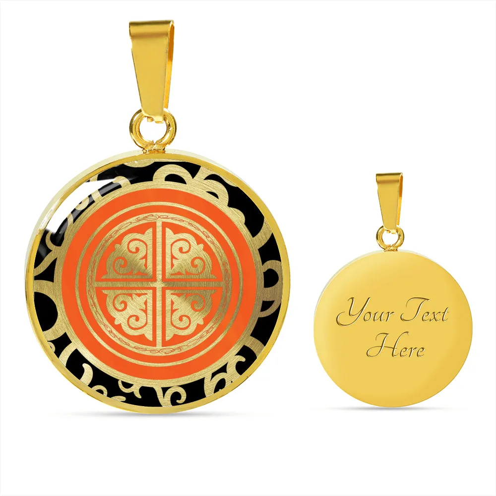 Xiaoyu PHOENIX Circle Necklace - 1P - 18k Gold Finish