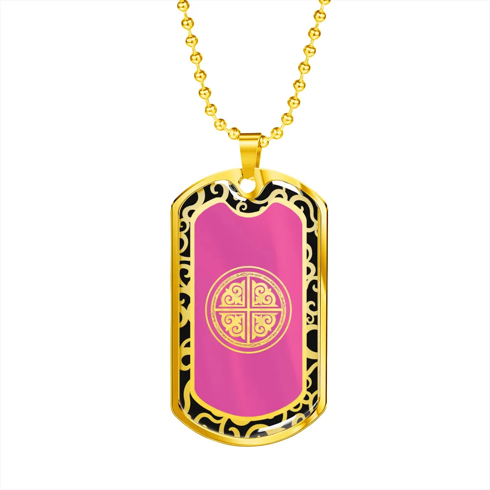 Xiaoyu PHOENIX Dog Tag - 2P - Silver/Gold