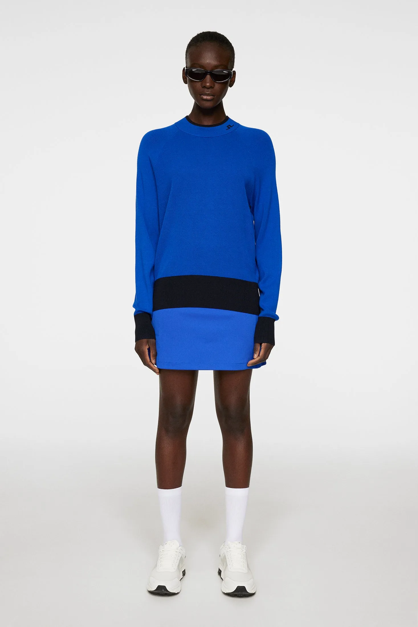 Zoe Knitted Sweater / Club Blue